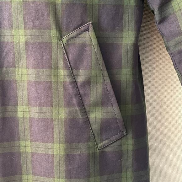 GANT Rugger Cotton Plaid Car Coat Size Small - Picture 5 of 13